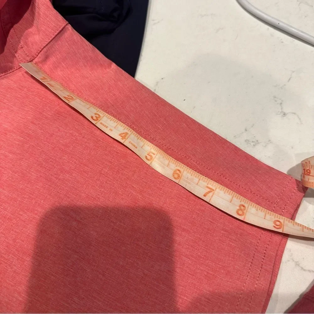 Vineyard Vines | 30 | 9” board shirts in salmon pink Men's Pink Swim Shorts